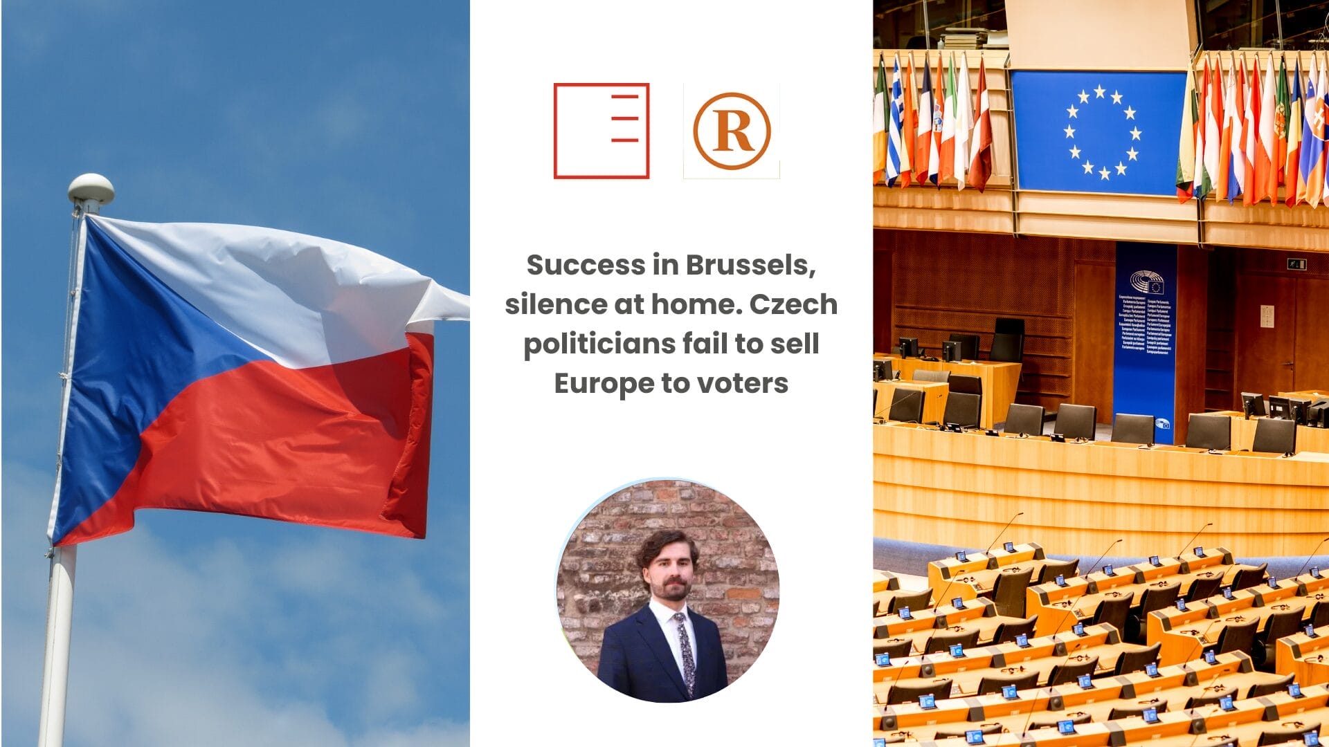 Reportér | Success in Brussels, silence at home. Czech politicians fail to sell Europe to voters